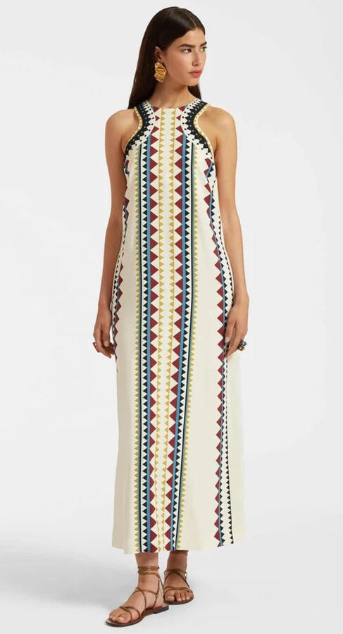 LA DOUBLE J Doric Placee Racerback Dress M