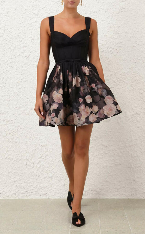 ZIMMERMANN Crush Picnic Mini Dress M