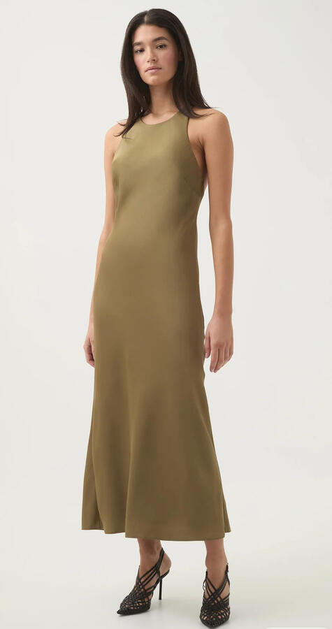 AJE Tanya Chained Midi Dress XL